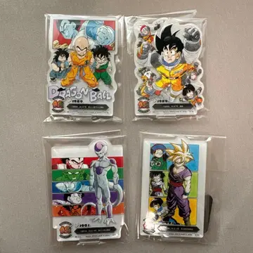 드래곤볼 제일복권 F상 4개 세트 아크릴 스탠드