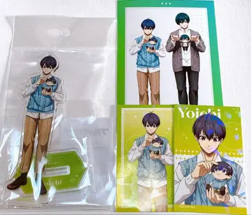 블루 록 이사기 요이치  시리즈 아크릴 스탠드 홀로그램 카드 특전