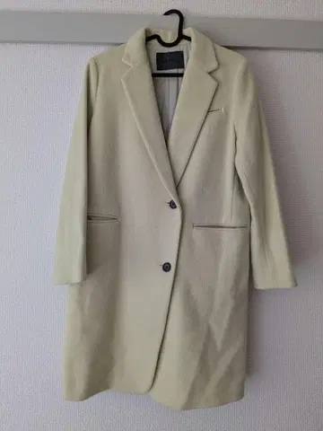 Spick&Span 크림색 체스터 코트