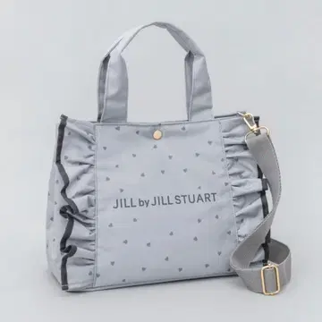 JILL by JILL STUART 하트 프릴 백 GRAY ver.