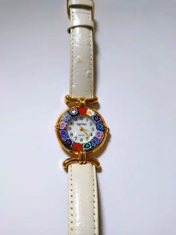 베네치안 유리 시계