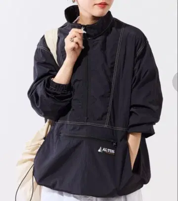 ALTUS 여성용 나일론 자켓 블랙