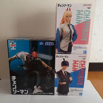 체인소맨 각종 피규어 세트 판매입니다!