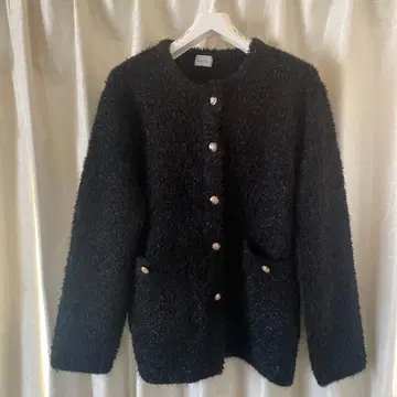 새상품급 green label relaxing 트위드 니트 가디건