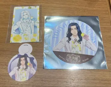 도쿄 리벤저스 과실원 리벨 코스터 폴라샷 드링크 택 바지