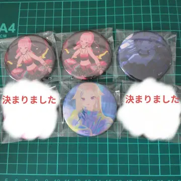 히메히나 HIMEHINA 바브 캔뱃지 4개