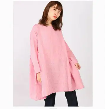 리투아니아 린넨 전후 착용 튜닉 블라우스 사만사 모스모스