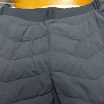 다운 팬츠 블랙 LL 사이즈