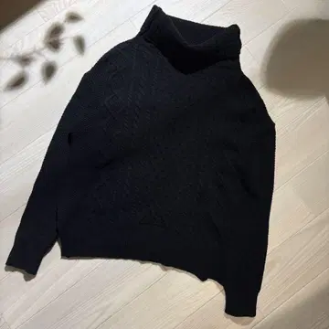 개럴개런트 케이블 아란 니트 스웨터