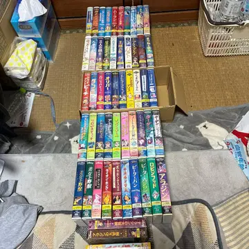 디즈니 홈 비디오 테이프 52개 묶음 판매