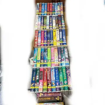 디즈니 홈 비디오 테이프 52개 묶음 판매