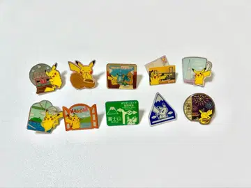 포켓몬 피카츄 지역 한정 핀즈 컬렉션 도쿄 가나가와 시즈오카 고텐바