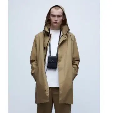 [ 미사용 새상품! ] 봄/가을용 남성용 트렌치코트 (숏 기장)