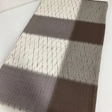 캐주얼 오비 새상품급 브라운 계열 시보리