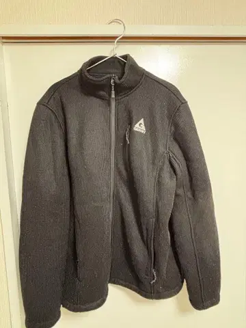 GERRY 블랙 플리스 자켓