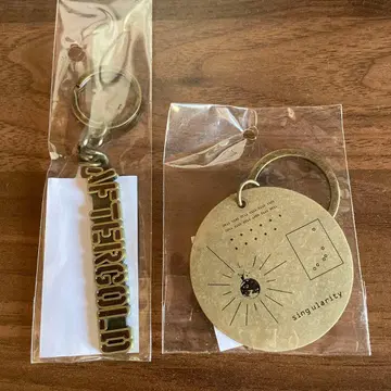 tacica AFTERGOLD & singularity 키링 세트