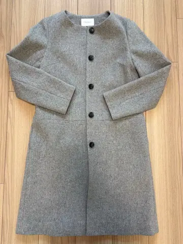 BEAUTY&YOUTH 그레이 롱 코트 S