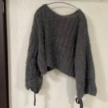 젤라또피케 그레이 긴팔 니트 사이즈 F