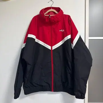 FILA 휠라 나일론 자켓 후드 부착