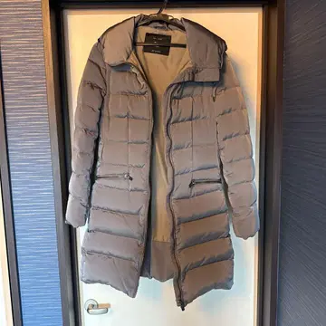 ZARA WOMAN 그레이 다운 자켓