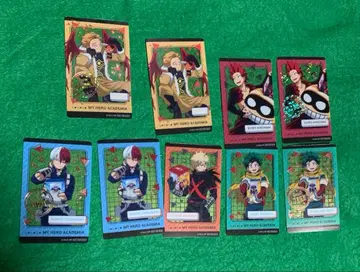 나의 히어로 아카데미아 남코 클리어 시트 아크릴 스탠드 9개