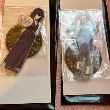 귀멸의 칼날 모크테일 바 아크릴 스탠드 이구로 오바나이 칸로지 미츠리