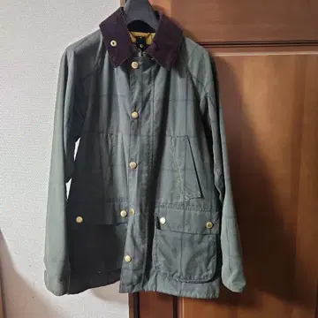 바버 비데일 윈도페인 자켓 36