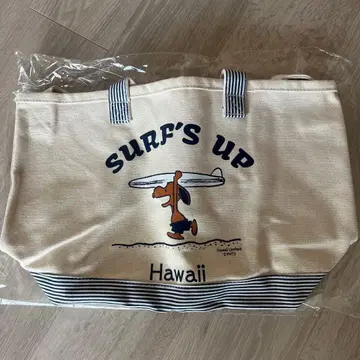 하와이 스누피 서프스 업 피너츠 토트백 L