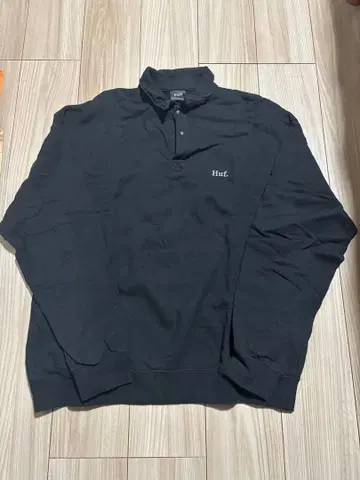 HUF 블랙 피케 셔츠