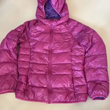 UNIQLO 핑크 다운 자켓 M 사이즈