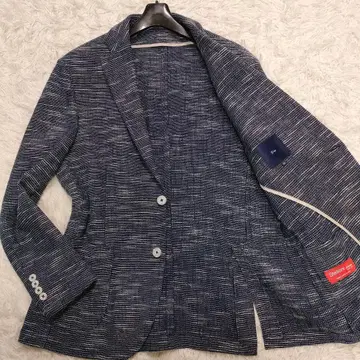 지스테이지 테일러드 자켓 썸머 니트 스테로니 원단 언컨 L