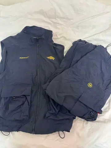 나일론 자켓 L 사이즈 네이비
