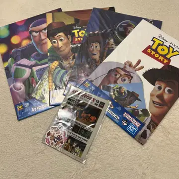 제일복권 토이스토리 I상 메모리얼 포스터 & 엽서 세트 4종