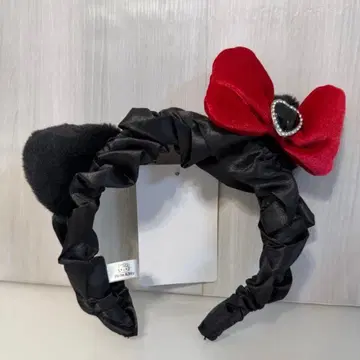 USJ 헬로키티 블랙 머리띠 할로윈