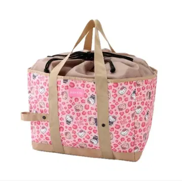 헬로키티 헤이세이 갸루 보냉 빅 토트 산리오 시마무라 콜라보