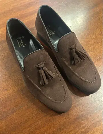 Ferrante 스웨이드 태슬 로퍼 ARNO 브라운