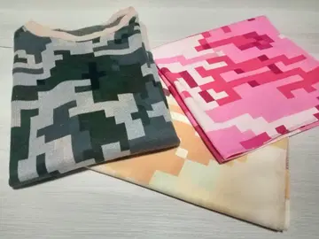 뷰티 비스트 디지털 카모플라쥬 맨투맨 T셔츠