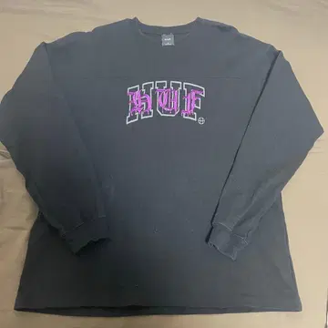 HUF 블랙 긴팔 T셔츠