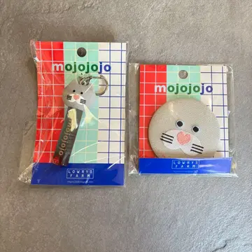 미사용 새상품 mojojojo 립 캡 참 거울 롤리스 2점