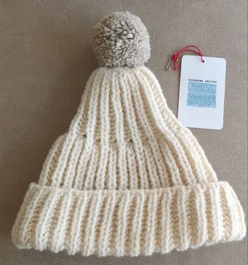 KESENNUMA KNITTING 기센누마 니팅의 폼폼 모자