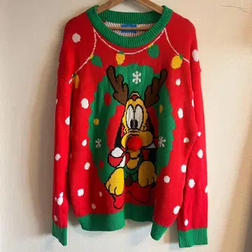 도쿄 디즈니 리조트 플루토 스웨터 M