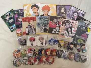 애니메이션 굿즈 묶음 판매