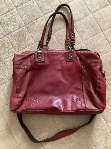 creed 천연 가죽 백 2way 숄더 보스턴