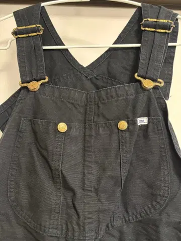 Lee 블랙 오버롤