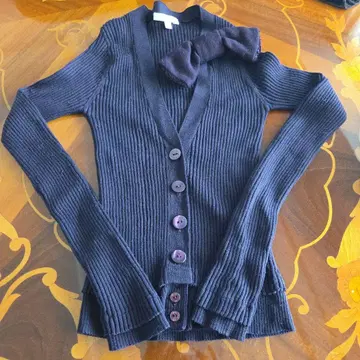 폴카 니트 가디건