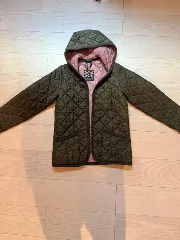 새상품급 LAVENHAM 퀼팅 자켓 XS 사이즈