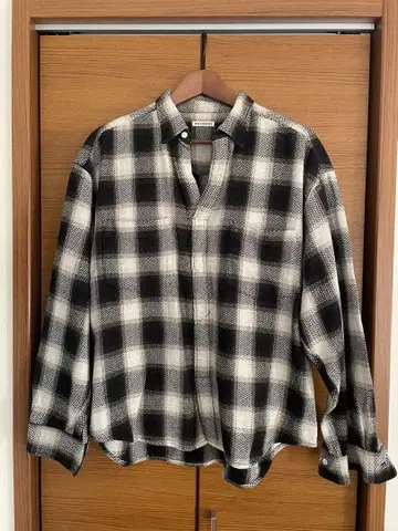 풀오버! [ WENZDAY ] 헤비 코튼 플란넬 셔츠