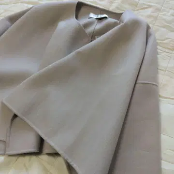 노카라 자켓 판초