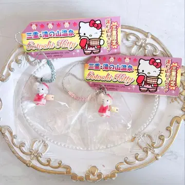 헬로키티 미에 한정판 유노야마 온천 끈 세트