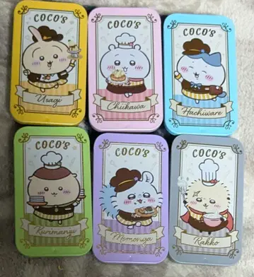 치이카와 코스 슬라이드 케이스 6종류 풀 컴프 세트